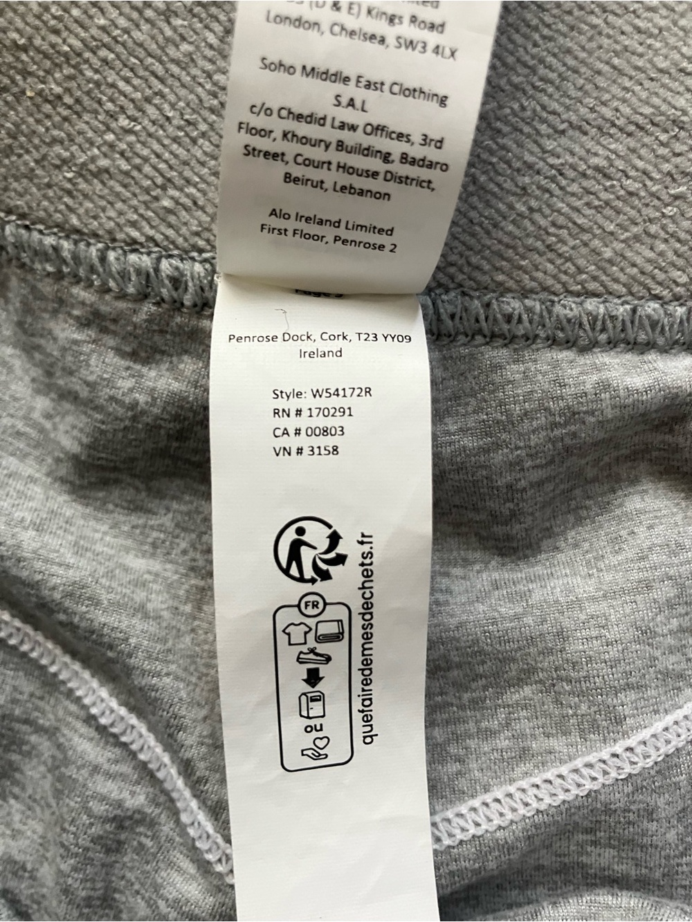 Alo Yoga Alosoft High-Waist Heart Throb Legging - Picture 7 of 7